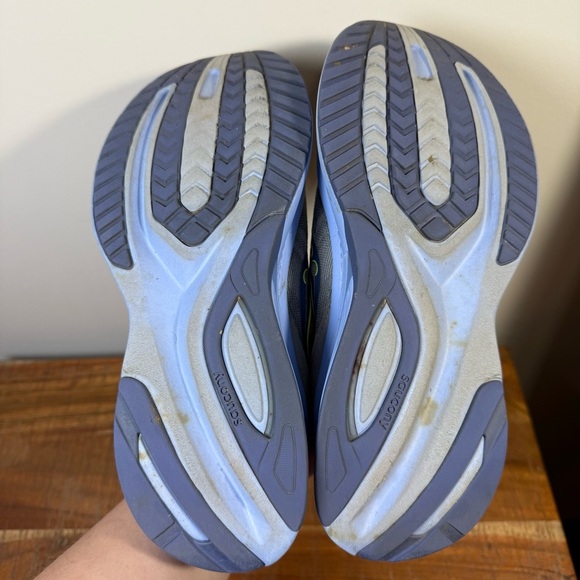 Saucony Guide 16 Gray and Blue Athletic Shoes, Women’s 8.5W - Picture 6 of 7